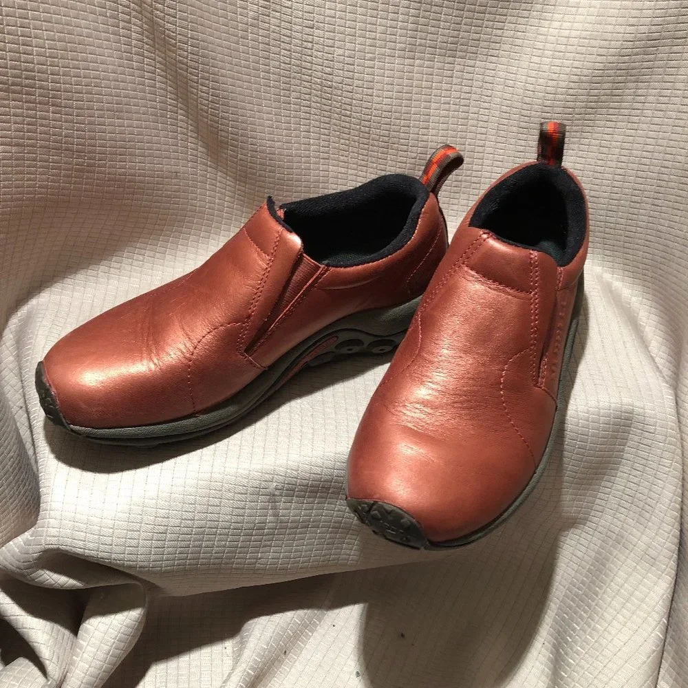Merrell women jungle mocs rusty orange slip on, 9 - Picture 11 of 11